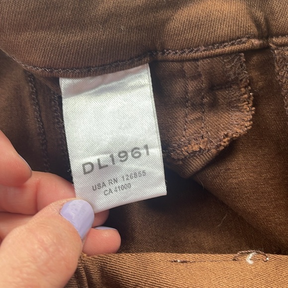 DL1961 Florence Skinny Jean- size 26 - Brown - Picture 5 of 15